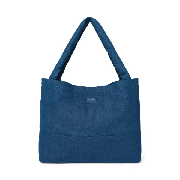 STUDIO NOOS - Denim MOM BAG Dark Blue