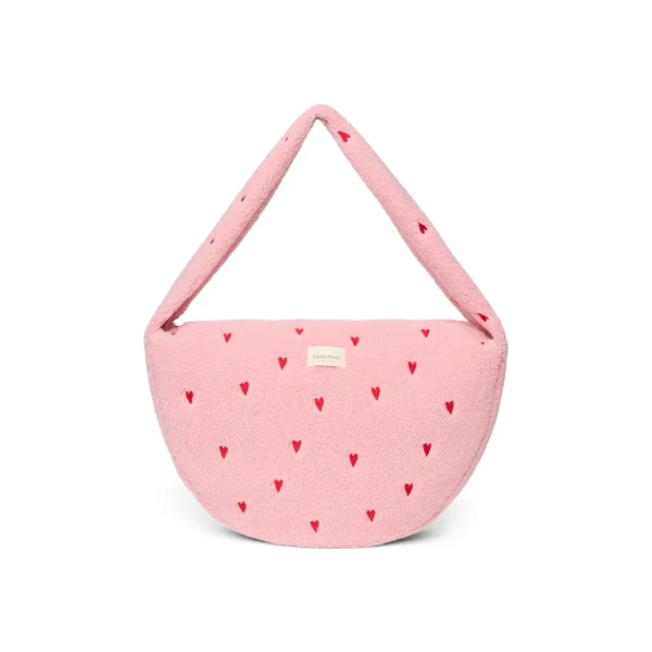 STUDIO NOOS - Teddy Cross Body Bag Light Pink Hearts