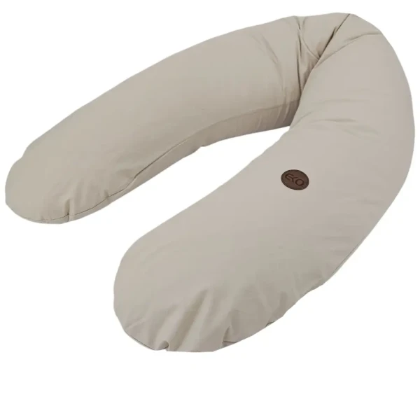 EKO Polštář ke kojení bavlněný Light Beige 180cm