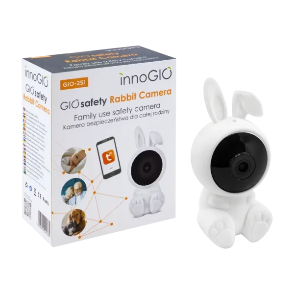 innoGIO Domáca Smart Wi-fi kamera GIOsafety Rabbit