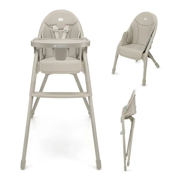 KINDERKRAFT Židlička jídelní Dinnly 2v1 Beige