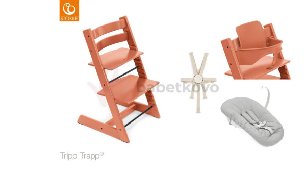 Stolička Stokke Tripp Trapp Terracotta + Darčeky
