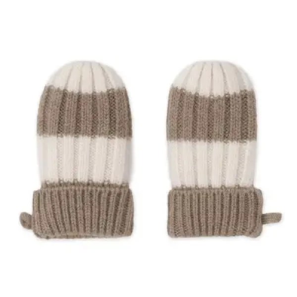 LODGER Rukavice Stripe Merino Buffalo vel. 0 - 12 mesiacov