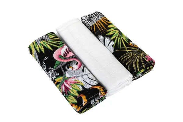 Bomimi PLIENKY látkové Premium 80x70 (3ks), JUNGLE