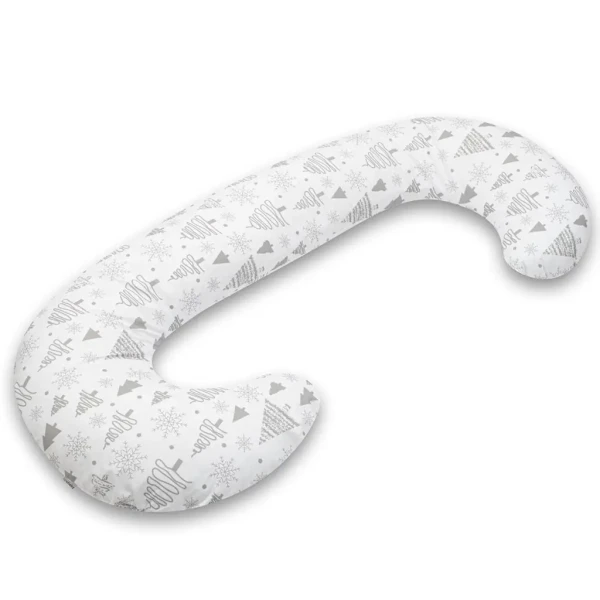 New Baby Univerzálny dojčiaci vankúš v tvare C Stromčeky