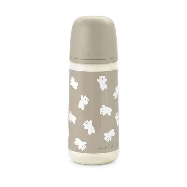SUAVINEX Dojčenská fľaša 360 ml L WILD & FREE - hnedá