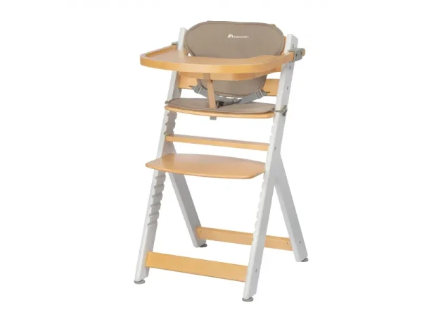 Bebeconfort Timba rastúca stolička Light Wood s podložkou