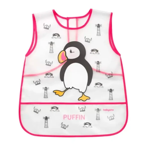 BABYONO Umývateľný podbradník Mníšik 38 x 45 cm 36 m+