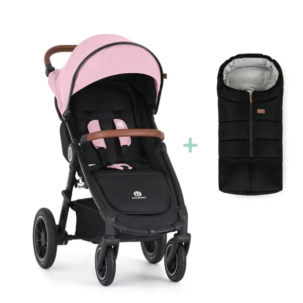 PETITE&MARS Kočík športový Street 2 Air Oak Rose Pink + PETITE&MARS fusak Jibot ZADARMO