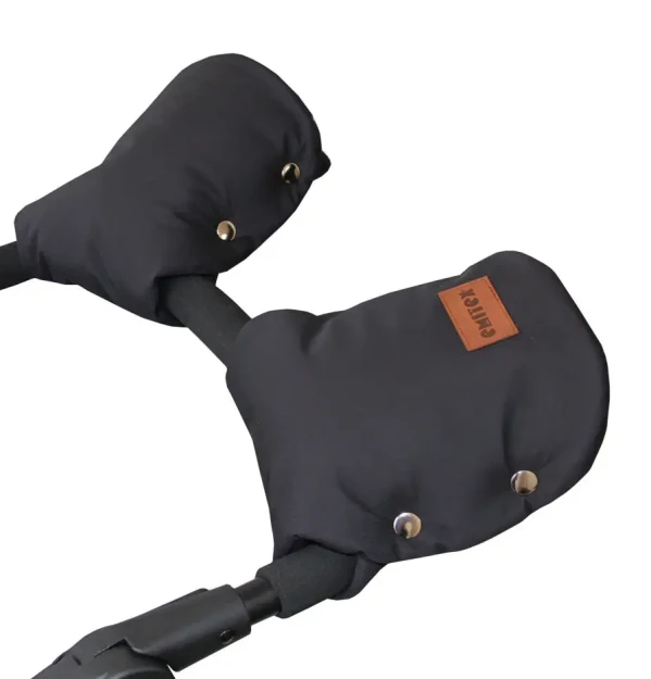 Emitex Rukávnik GOLF Softshell fleece - čierny