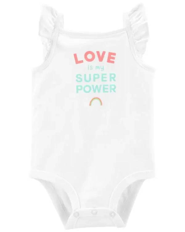 CARTER'S Body tielko White dievča NB/ veľ. 56