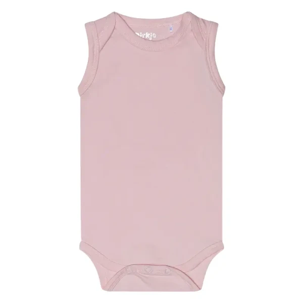 DIRKJE Body bez rukávov Ružové dievča 50-56