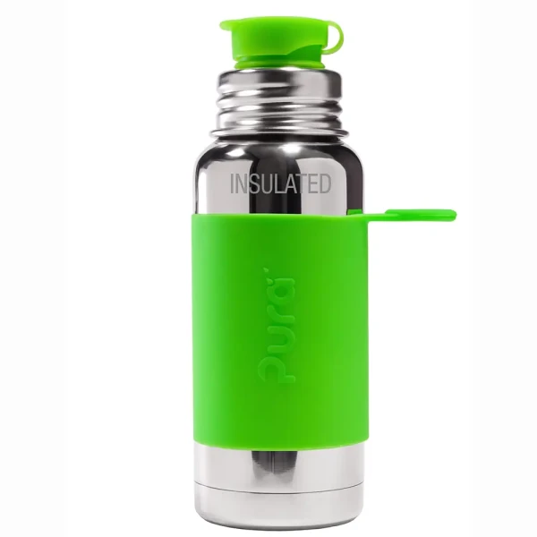 Pura® TERMO fľaša so športovým uzáverom 475ml zelená