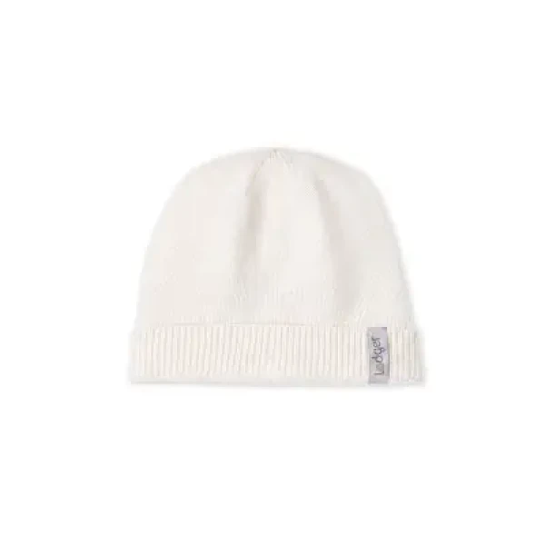LODGER Čiapka Merino Cream 0 - 6 mesiacov