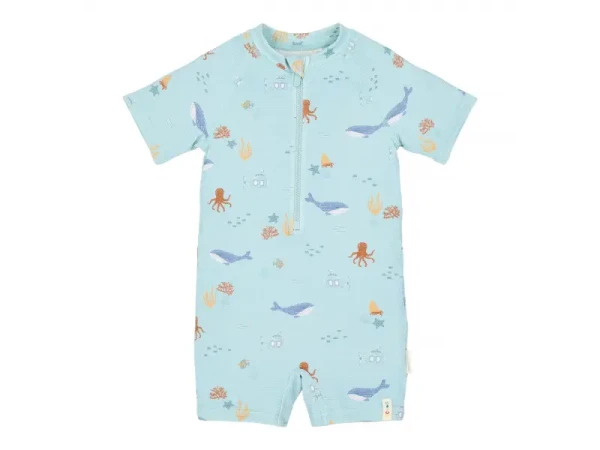 Little Dutch Plavky krátky rukáv Ocean Friends veľ. 86/92