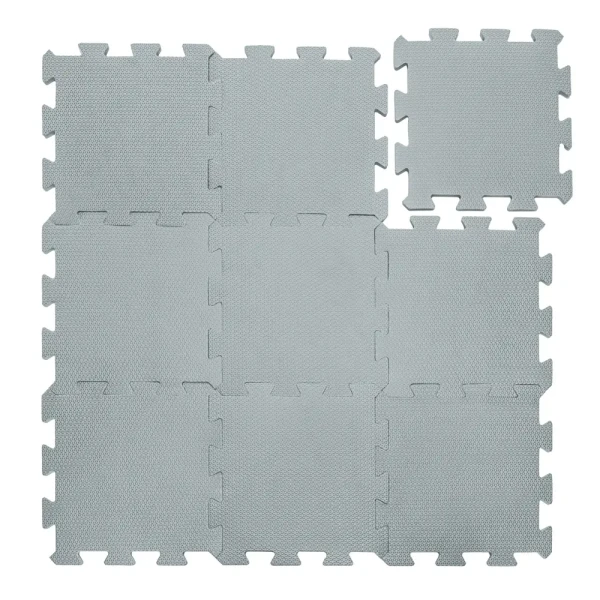 Zopa Penová podložka Puzzle 30x30 cm 9ks, Light Grey