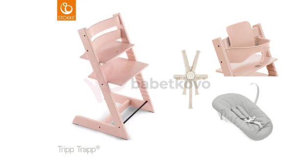 Stolička Stokke Tripp Trapp Serene Pink + Darčeky
