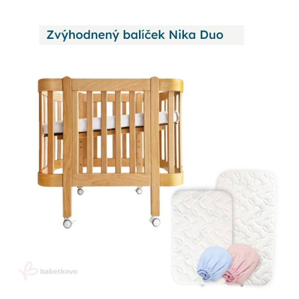 LevinFelin Zvýhodnený balíček Nika Duo Prírodné drevo