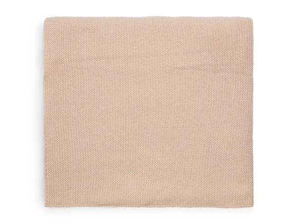 Jollein Deka pletená 75x100 cm Basic Knit Pale Pink