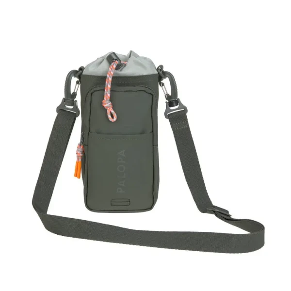 PALOPA Bottle Snack Bag - púzdro na pamlsky Boudi dark olive