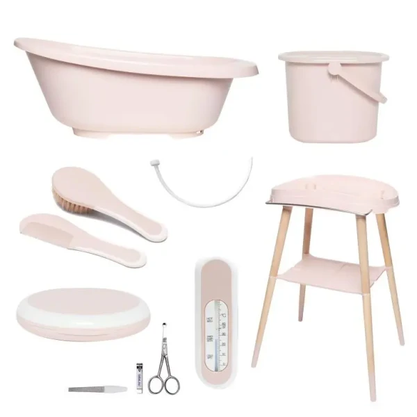 Bebe-Jou Kúpacia sada Bébé-jou Sense 8 dielna Mellow Rose