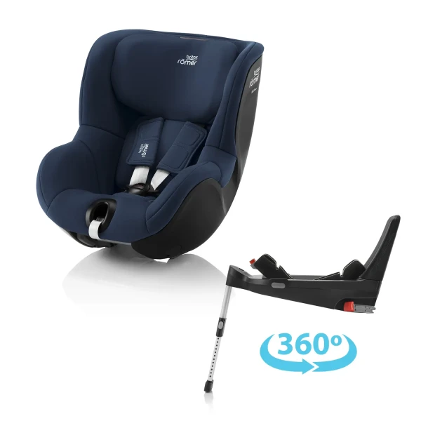 BRITAX RÖMER Autosedačka set Dualfix 5Z + Flex Base 5Z, Indigo Blue