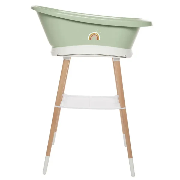 Bébé jou Sada vaničky Sense Rainbow Sky a stojanu Sense White