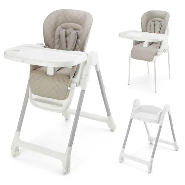 KINDERKRAFT Stolička jedálenská Tulo Beige