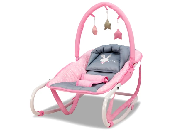 Asalvo BABY kresielko rabbit pink