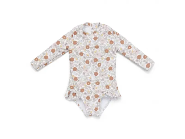 Little Dutch Plavky dlhý rukáv Vintage Little Flowers veľ. 86/92