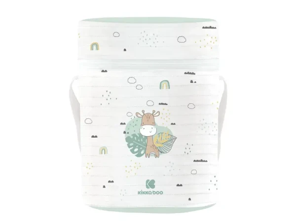 KikkaBoo Termoizolačné púzdro na 2 fľaše Savanna Mint