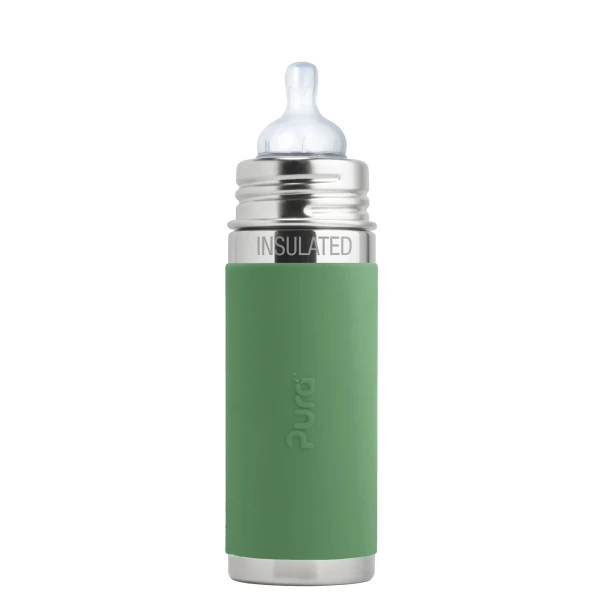 Pura dojčenská TERMO fľaša 260ml Moss