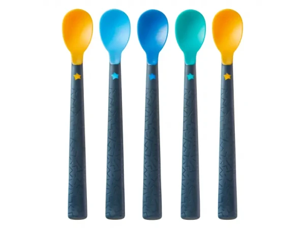 Tommee Tippee Lyžičky pre nejmenších Softee 5ks 4m+