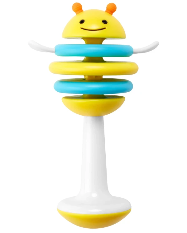 SKIP HOP Hračka Explore & More Clacker Včielka 3m+