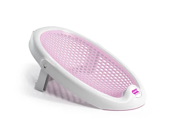 OK BABY Lehátko do vany skládací měkké protiskluzové Jelly 0–8m Pink