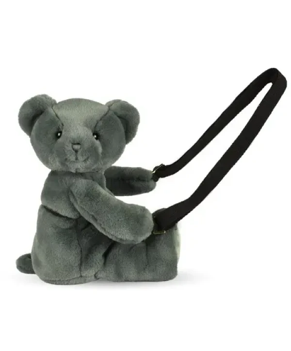 DouDou et Compagnie Batoh na rameno medvedík zelený