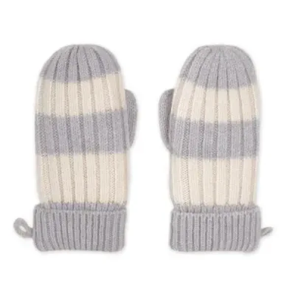 LODGER Rukavice Stripe Merino Storm vel. 1 - 2 roky