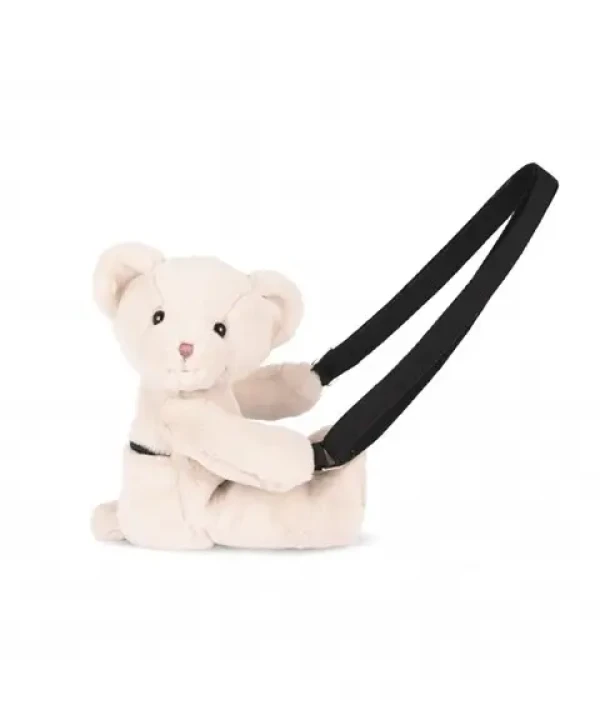 DouDou et Compagnie Batoh na rameno medvedík béžový