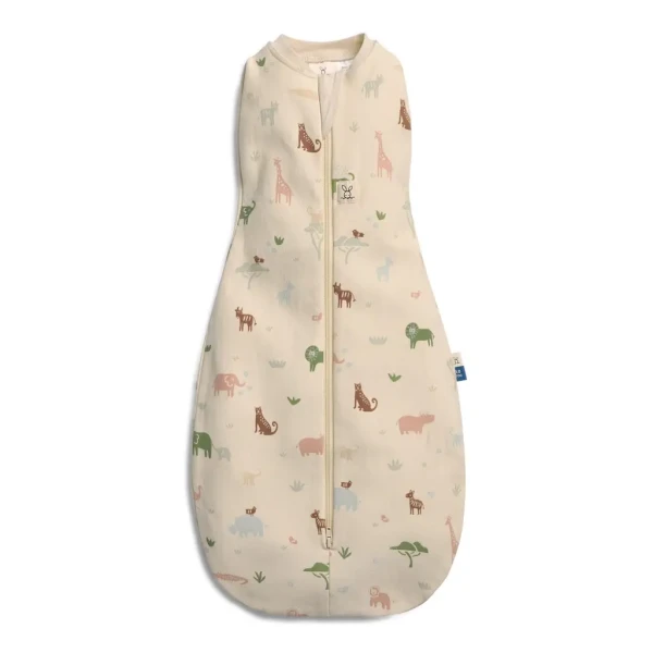 ERGOPOUCH Zavinovačka a vak na spanie 2v1 Cocoon Savannah 0-3 m, 3-6 kg, 1 tog