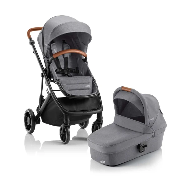 BRITAX RÖMER Set kočík Strider M + hlboká vanička, Elephant Grey