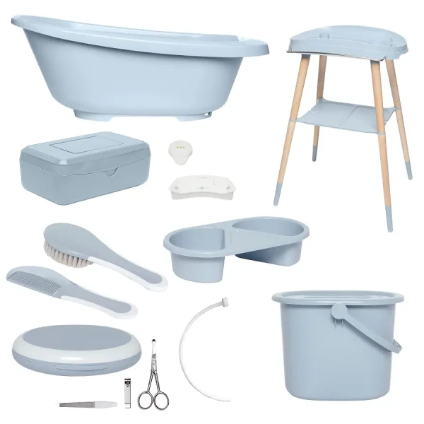 Bébé-jou Digitálna kúpacia sada Sense Plus 8 dielna Celestial Blue