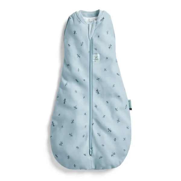 ERGOPOUCH Zavinovačka a vak na spanie 2v1 Cocoon Dragonflies 3-6 m, 6-8 kg, 1 tog