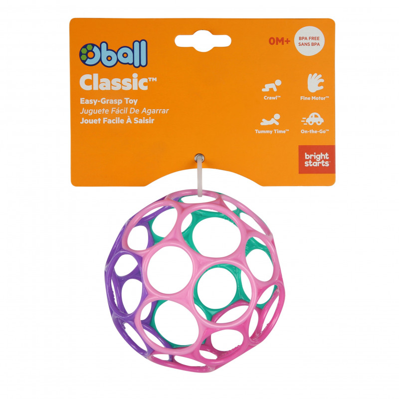 Hračka Oball™ Classic 10 cm ružovo/ fialová 0m+