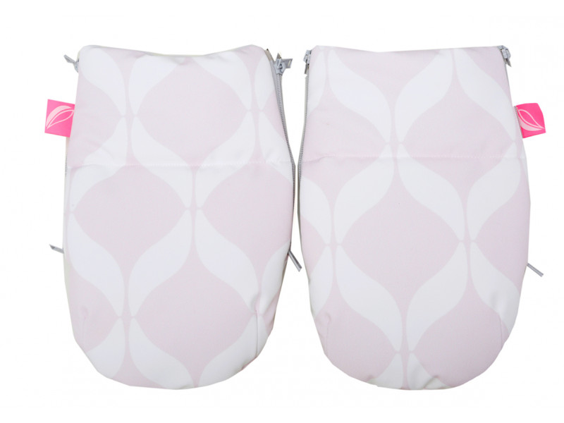 Rukavice na kočík Softshell Classics Pink 1 pár | Motherhood