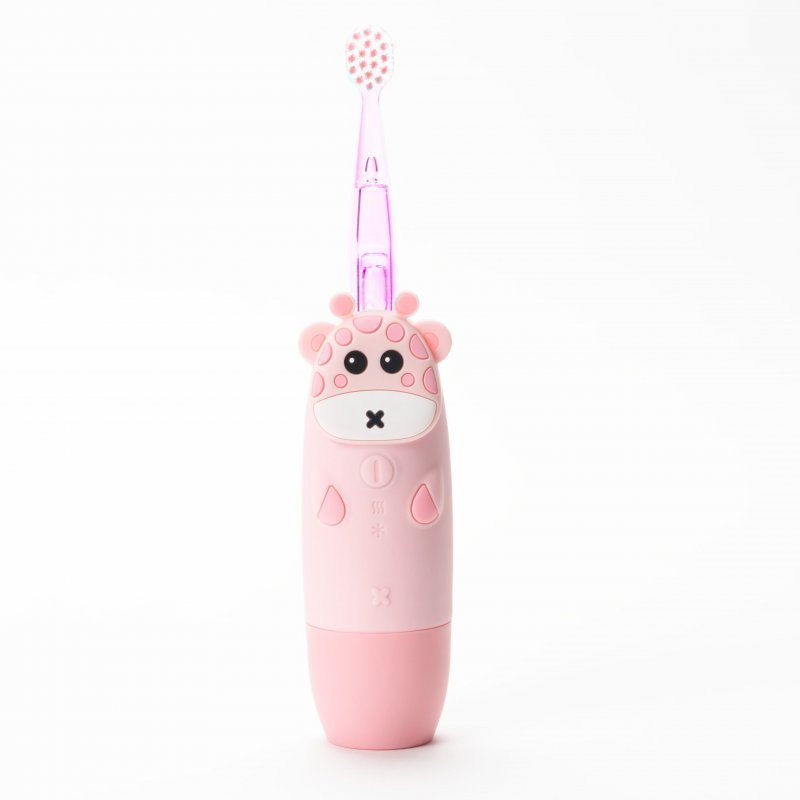 innoGIO Elektronická sonická zubná kefka GIOGiraffe Pink
