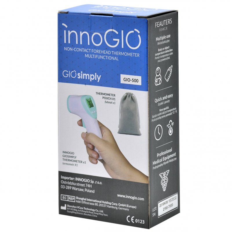 innoGIO Infračervený teplomer GIO Simply GIO500