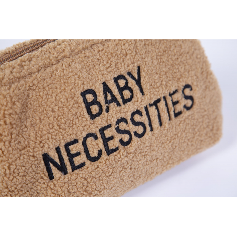 Childhome Toaletná taška Baby Necessities Teddy Beige