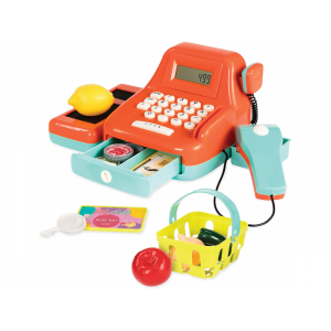 B-Toys Detská pokladňa so zvukmi a kalkulačkou