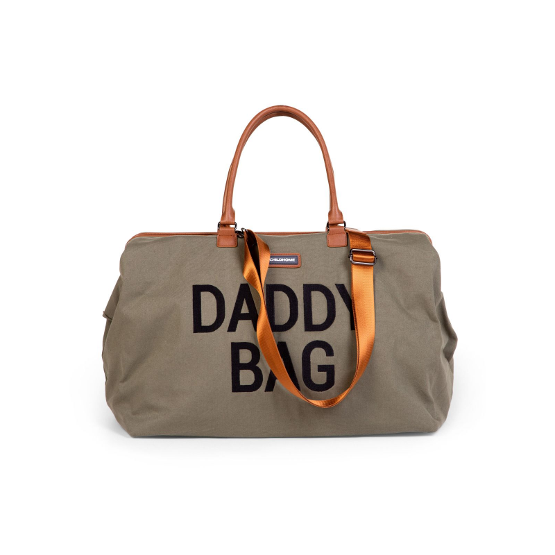 Childhome Prebaľovacia taška Daddy Bag Big Canvas Khaki