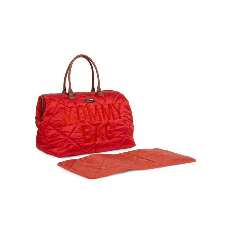 Childhome Prebaľovacia taška Mommy Bag Puffered Red